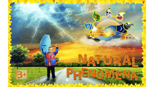 Dėlionė Natural Phenomena, 3+