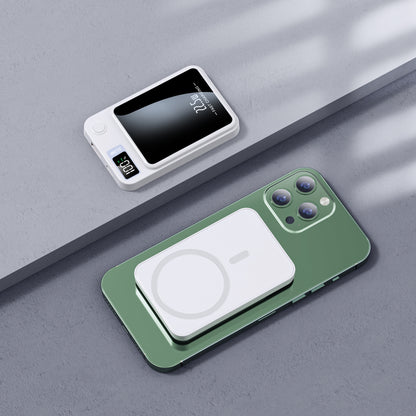 10000mAh Magnetinis Power Bank Su Belaidžiu Įkrovimu 22.5W Super Fast Charging