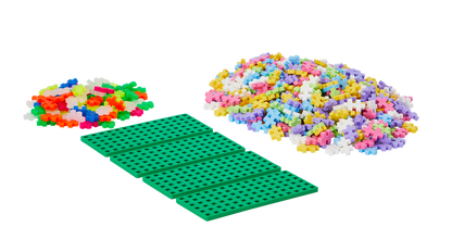 Plus Plus PRADŽIAMOKSLIS, pastelinių-neoninių spalvų