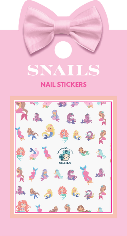 Snails nagų lipdukai, Undinėlės prisilietimas