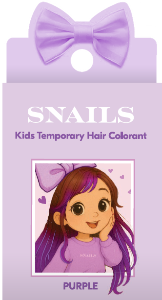 Snails plaukų kreidelė, violetinė