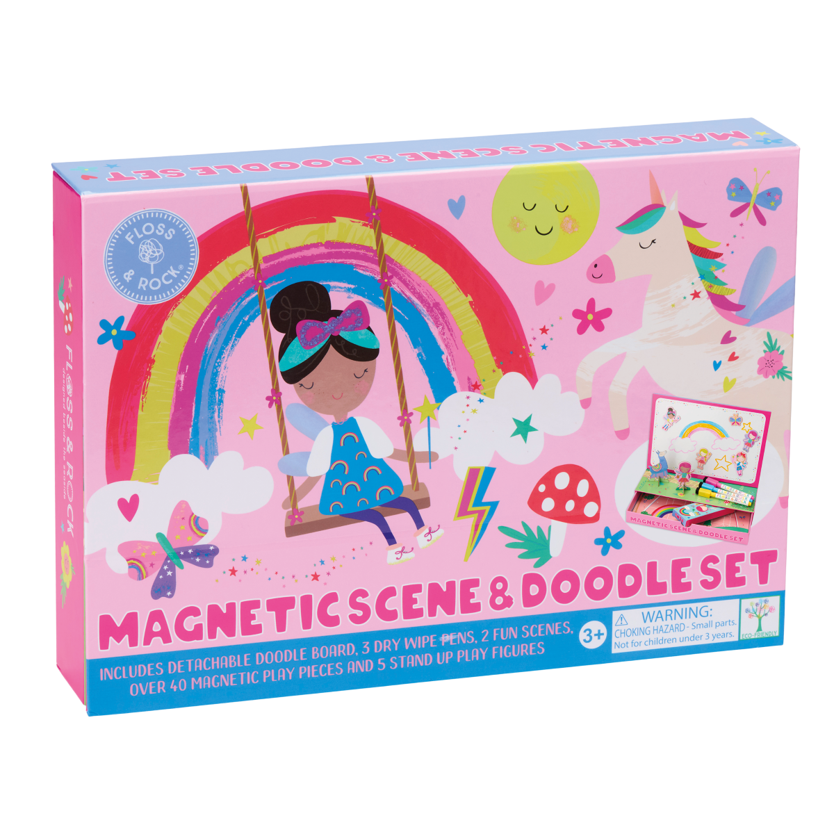Magnetinis žaidimas ir piešimo rinkinys, Vaivorykštės fėja
