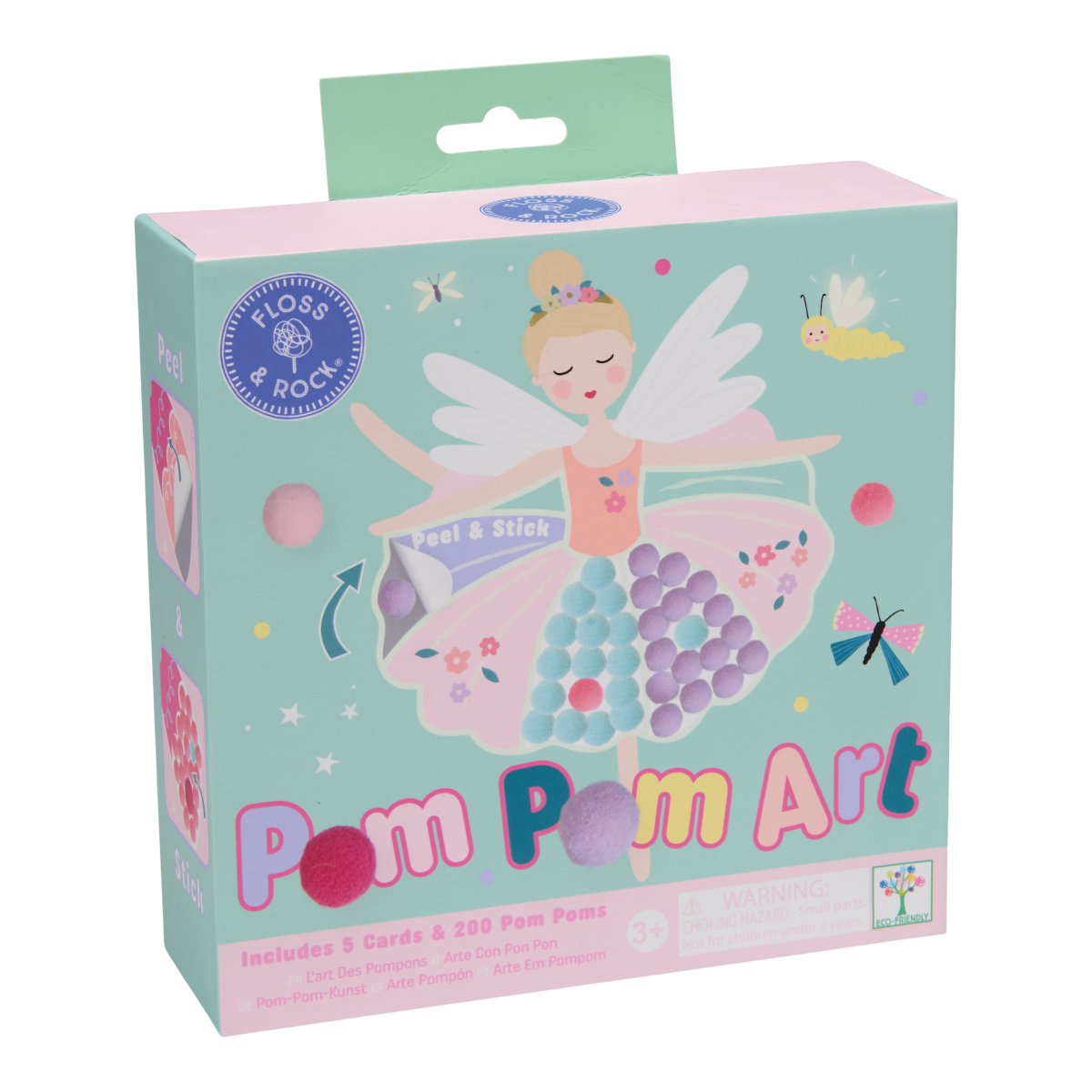 Kūrybinis rinkinys su pomponais, Užburtoji