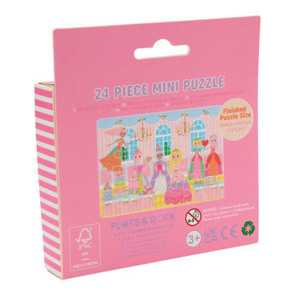 Mini dėlionė, Princesės, 24 det.