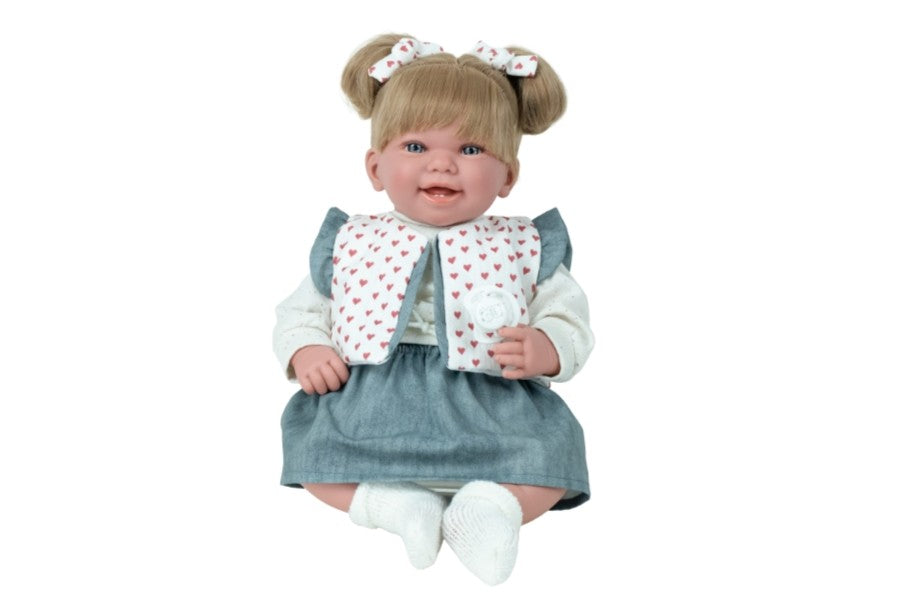 Arias lėlė mergaitė, kuri juokiasi, 45 cm