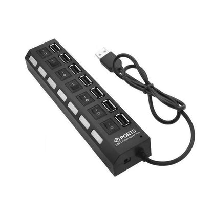 7 prievadų USB šakotuvas