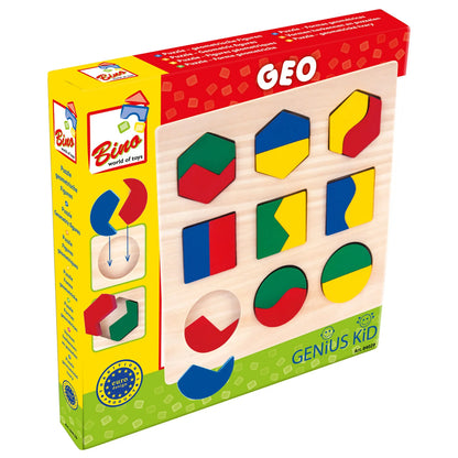 Medinė geometrinių formų dėlionė
