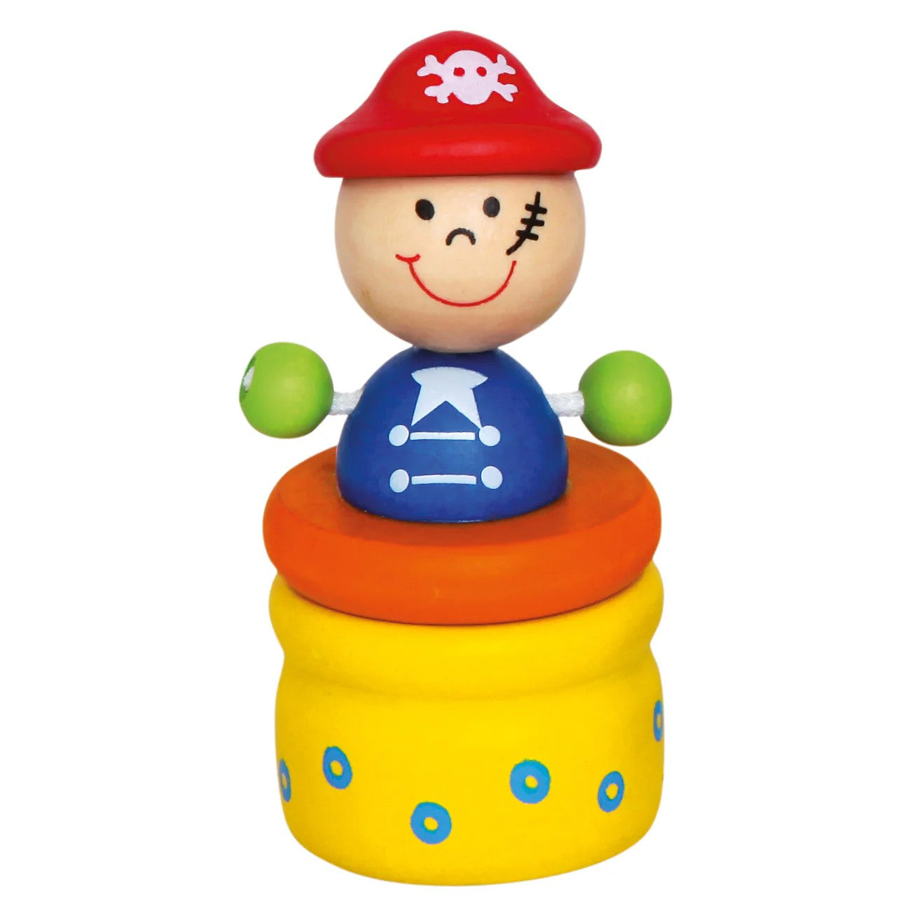 Bino Pieninių dantukų dėžutė Piratas, 1 vnt.