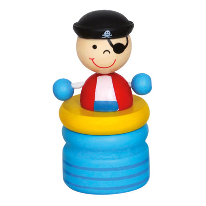 Bino Pieninių dantukų dėžutė Piratas, 1 vnt.