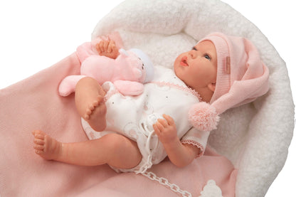 Arias Reborn lėlė kūdikėlis Arielė, 40 cm