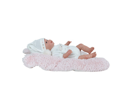 Arias Reborn lėlė kūdikėlis su miego pagalve, 35 cm