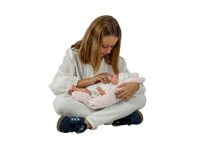 Arias Reborn lėlė kūdikėlis su miego pagalve, 35 cm