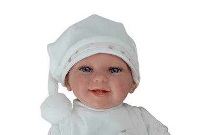 Arias Reborn lėlė kūdikėlis su miego pagalve, 35 cm