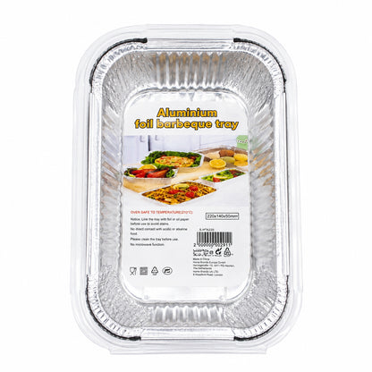 Aliumininiai kepimo indeliai, 4 vnt.