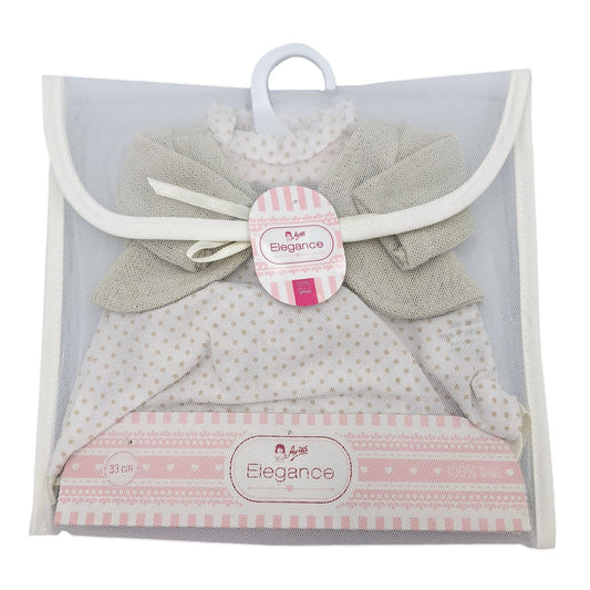 Arias lėlės kūdikio rūbeliai, 33 cm