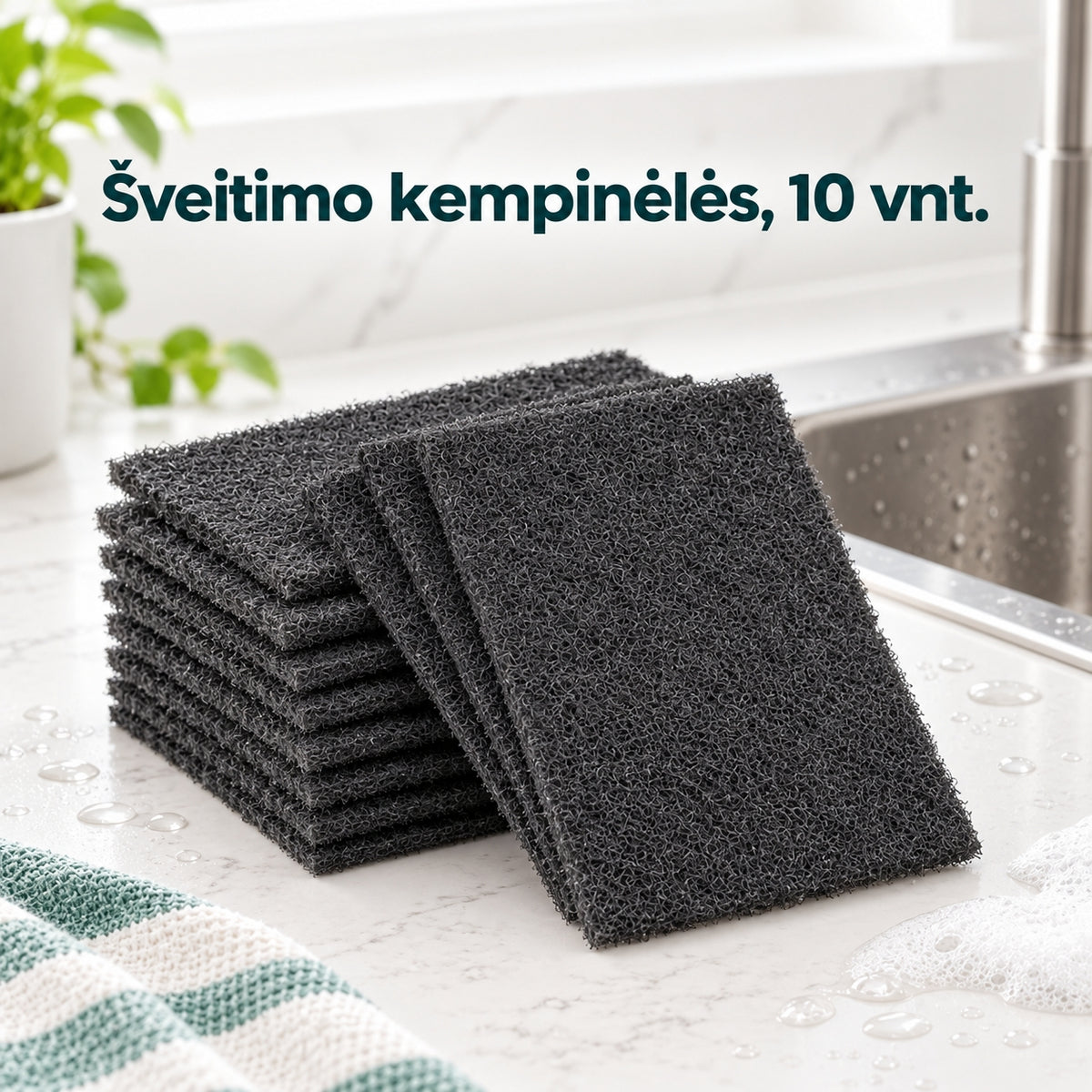 Aukštos kokybės valymo šveistukai, 10 vnt. TR2289C