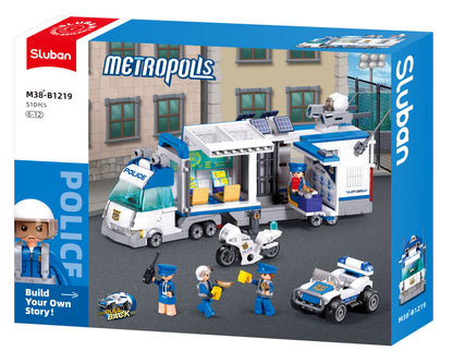 Sluban konstruktorius, specialus vadavimo policijos automoblis, 510 det.