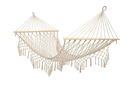 Boho stiliaus sodo hamakas