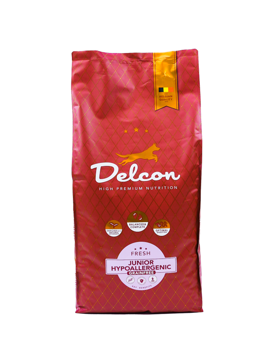 Visavertis begrūdis hipoalerginis pašaras jauniems šunims JUNIOR HYPOALLERGENIC / 10 kg