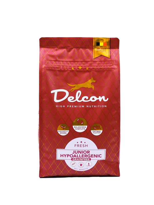 Visavertis begrūdis hipoalerginis pašaras jauniems šunims JUNIOR HYPOALLERGENIC / 3 kg