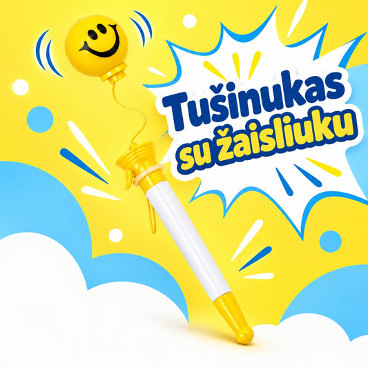 Emoji tušinukas su šaudančiu kamuoliuku TR2281D