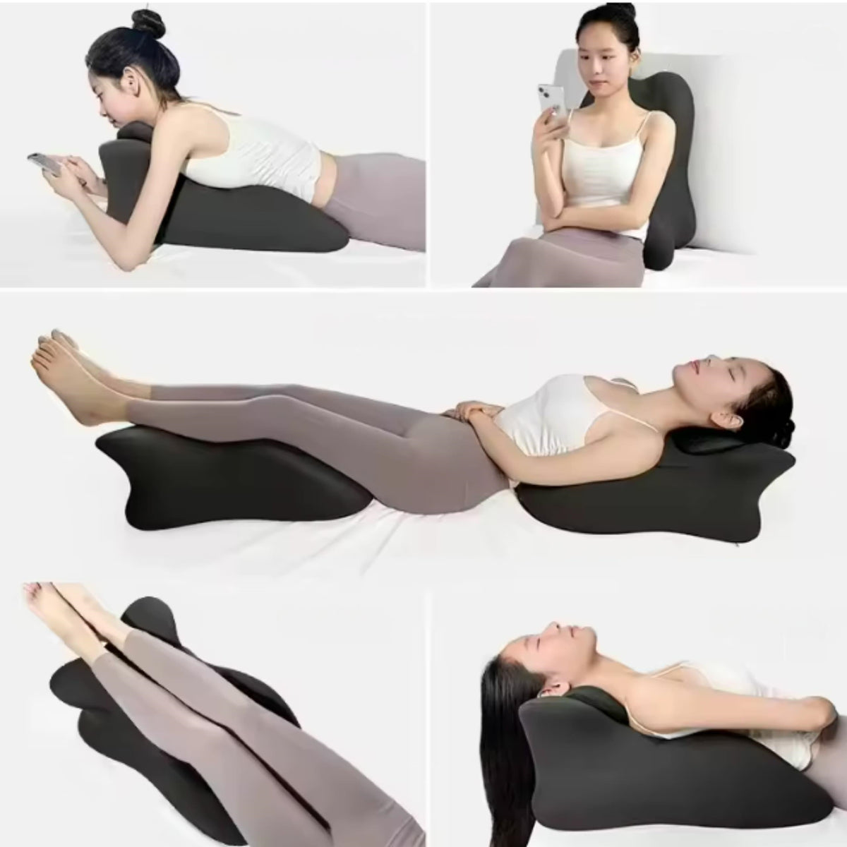 Ergonominė „Memory Foam“ pagalvė visam kūnui