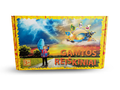 Lavinamoji dėlionė Gamtos reiškiniai, 3+