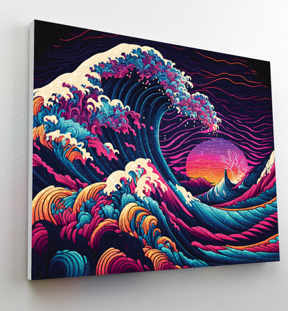 Splat Planet deimantinė dėlionė DIDŽIOJI BANGA 30x40 cm