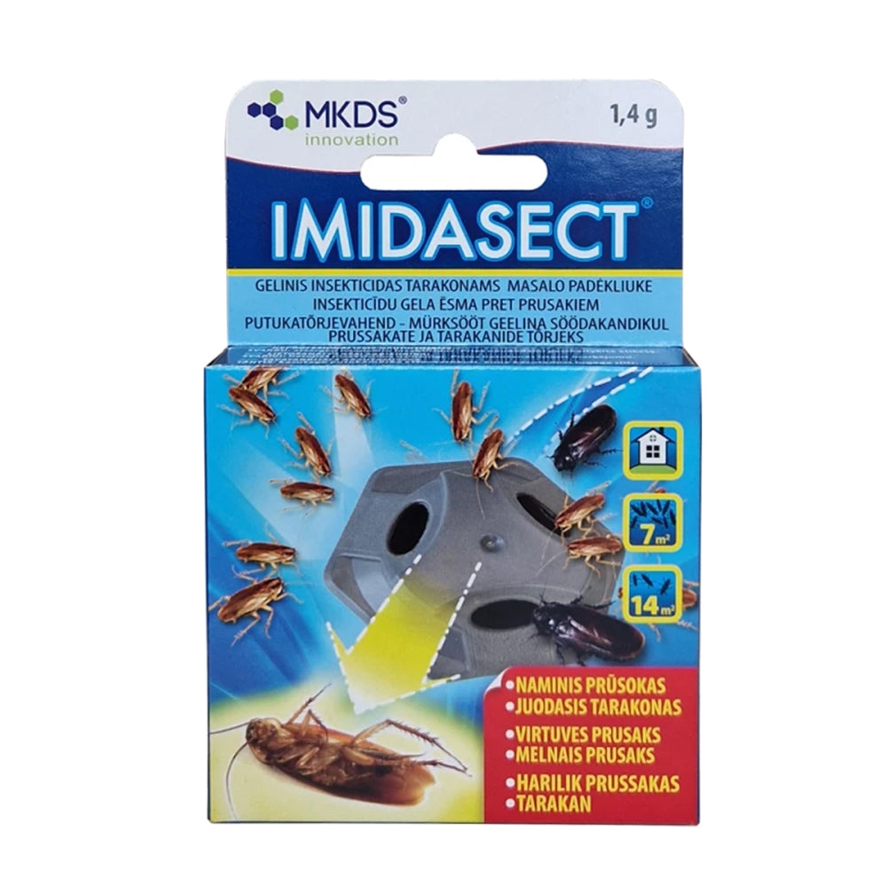 Imidasect 1,4 g, gelinis insekticidas masalo padėkliuke TARAKONAMS naikinti