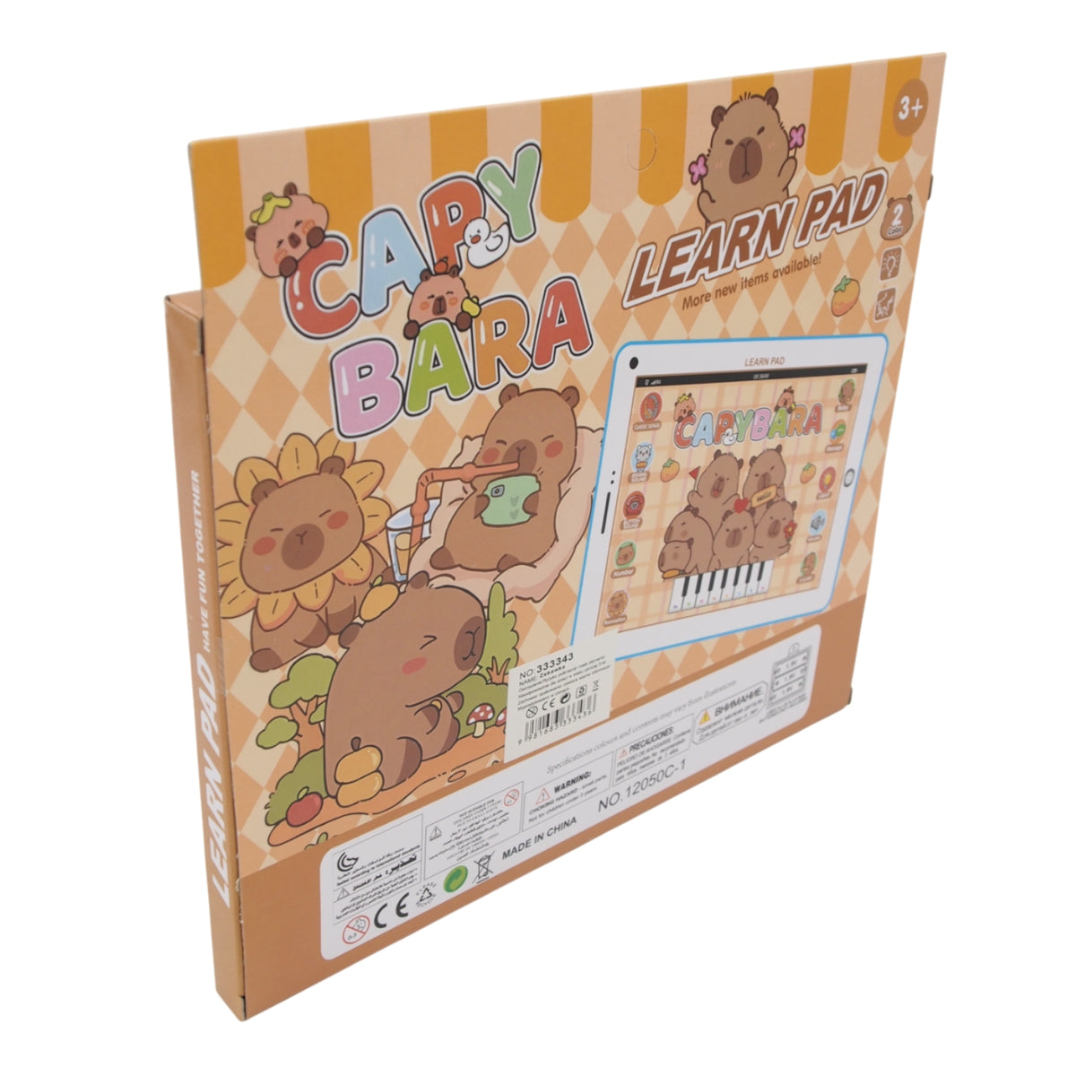 Interaktyvus mokomasis planšetinis žaislas „Capybara Learn Pad“