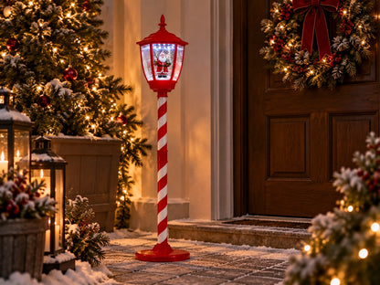 Kalėdinis LED žibintas su Kalėdų Seneliu, 150 cm