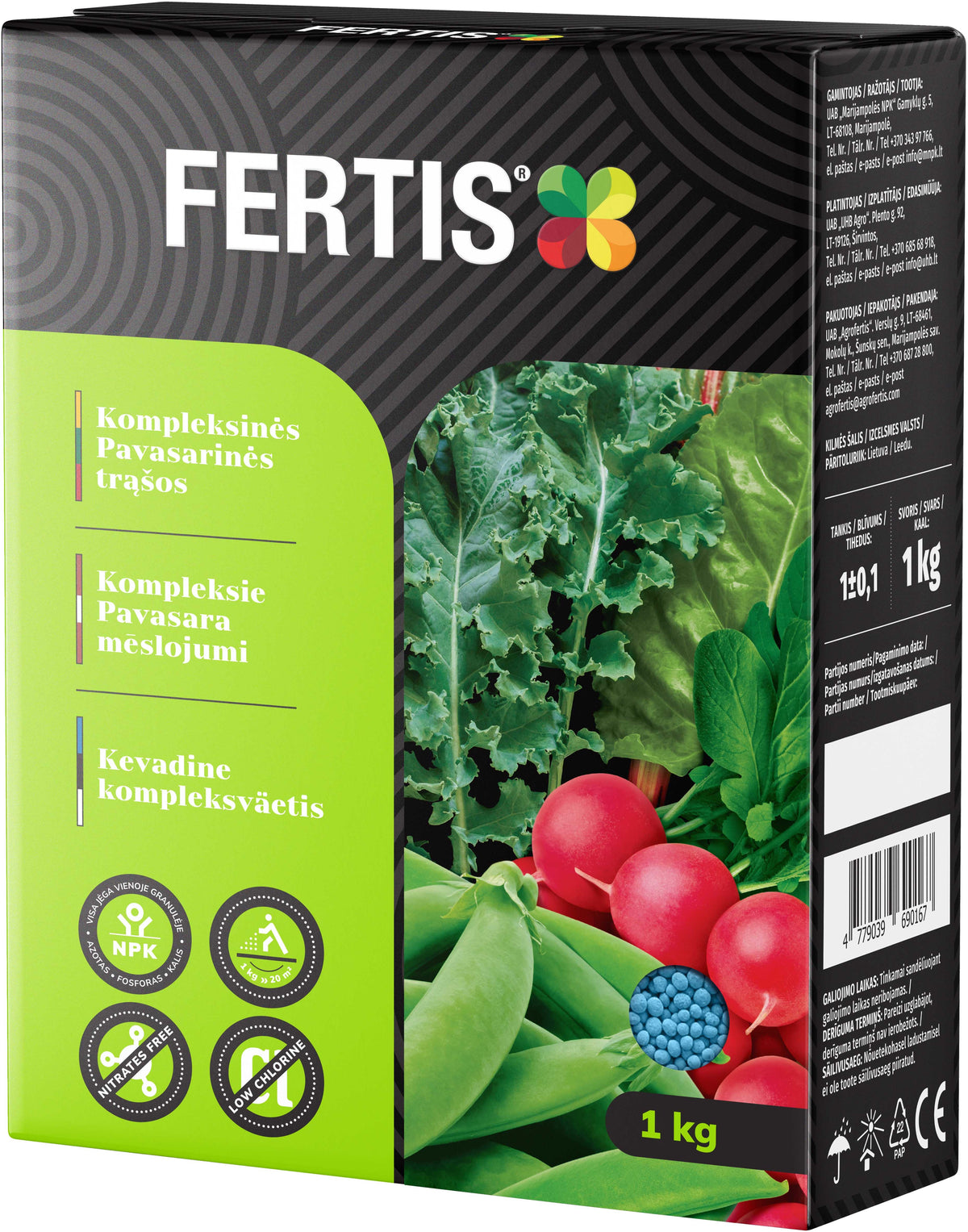 Kompleksinės Pavasarinės trąšos   FERTIS , 1 kg
