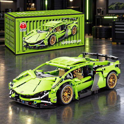 Konstruktorius sportinis automobilis konteinerio dėžutėje TR2387