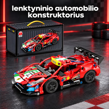 Konstruktorius sportinis lenktyninis automobilis konteinerio dėžutėje TR2387i