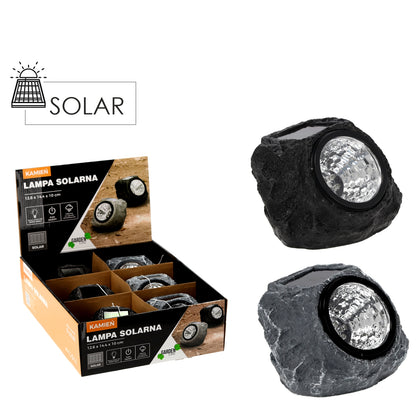 LED saulės energija maitinama sodo lempa