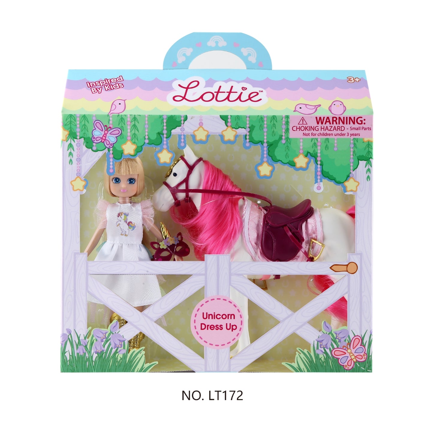Lottie lėlė su žirgu Vienaragiu