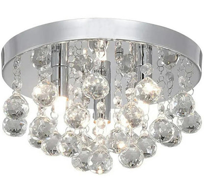 Lubinis šviestuvas su kristalais