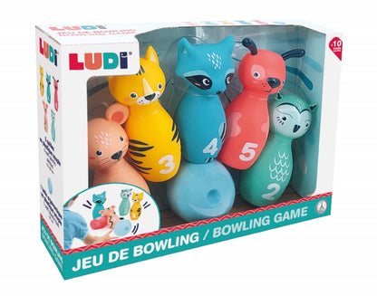 LUDI boulingo žaidimas Miško gyvūnai