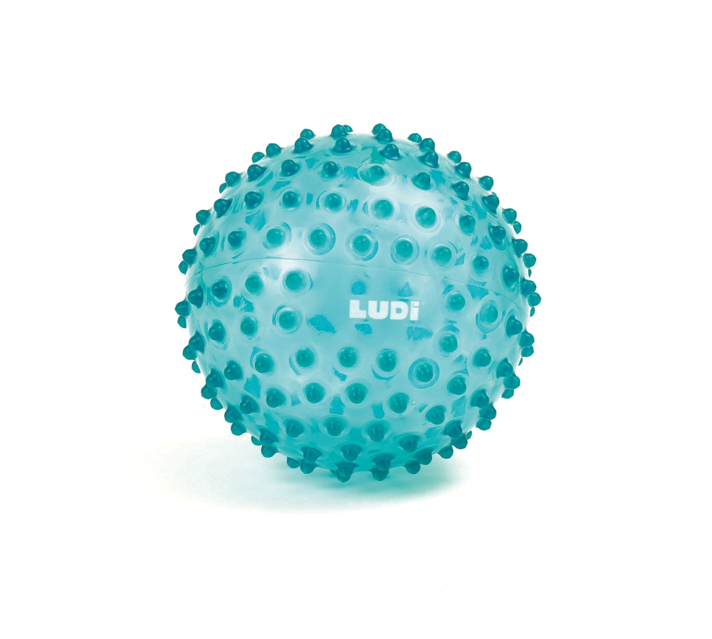 LUDI mankštos kamuolys, žalias, 20 cm