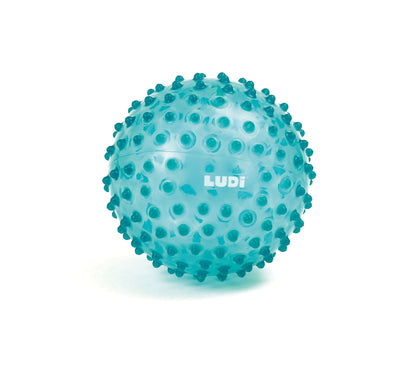 LUDI mankštos kamuolys, žalias, 20 cm