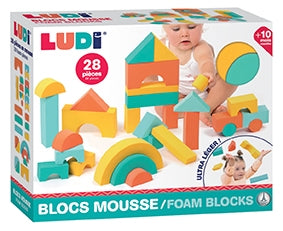LUDI putplasčio kaladėlės