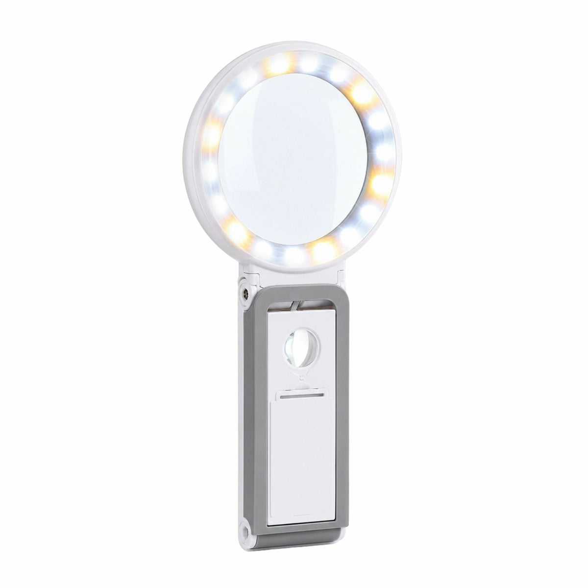 Lupa su LED apšvietimu ir stovu