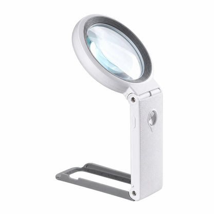 Lupa su LED apšvietimu ir stovu
