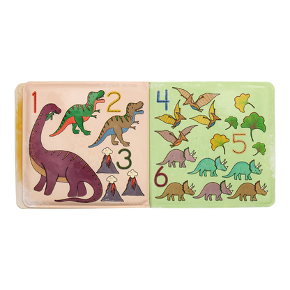 Magiška maudymosi knygelė, Dinozauras