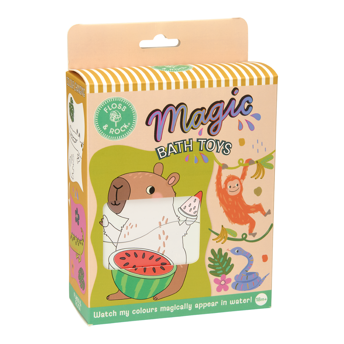 Magiškas maudymosi žaislas-dėlionė, Džiunglės