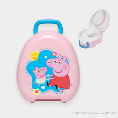 Mokomasis nešiojamas naktipuodis Peppa Pig, švelniai rausva
