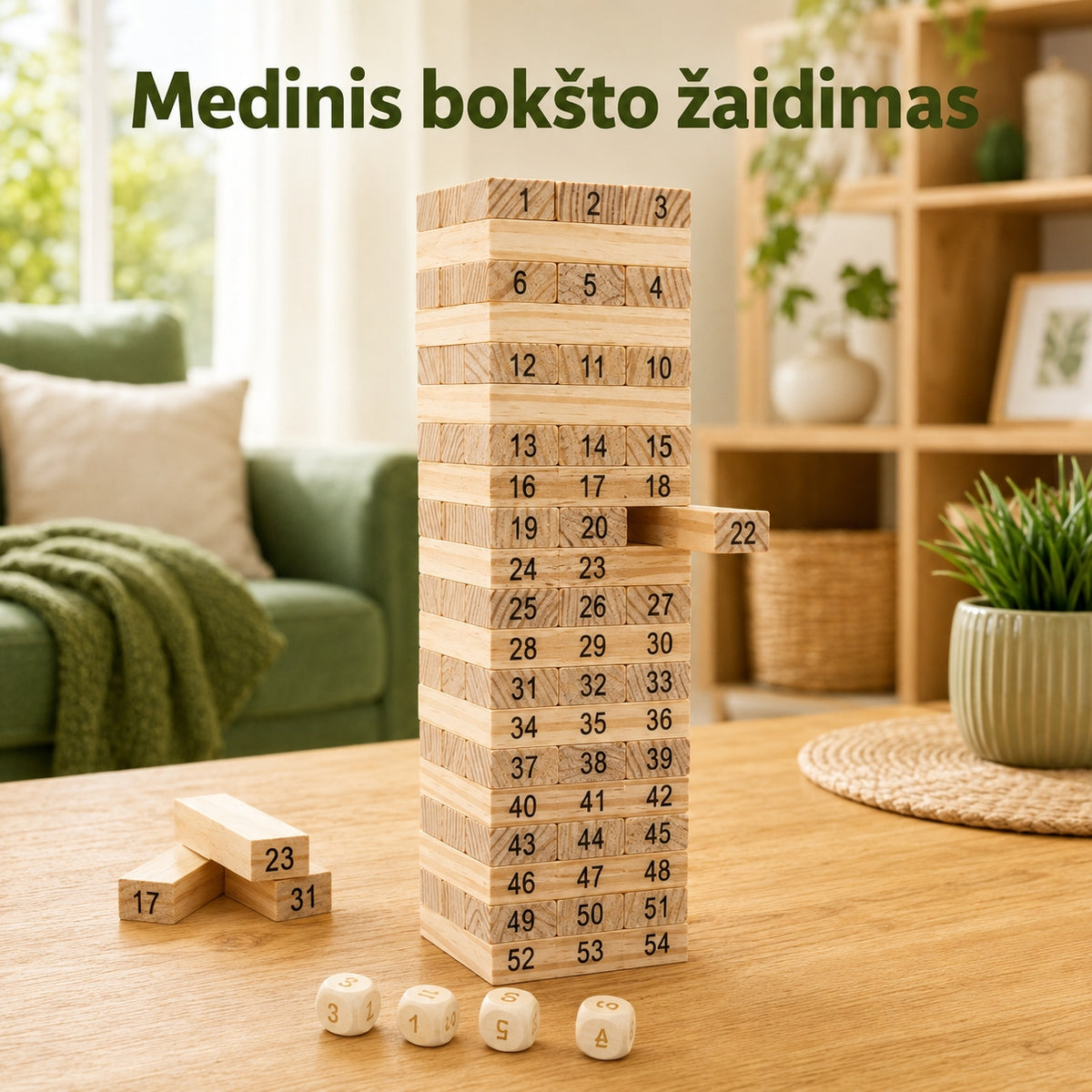 Medinis bokšto žaidimas
