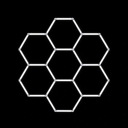 Modulinis lubinis LED šviestuvas Hexagon