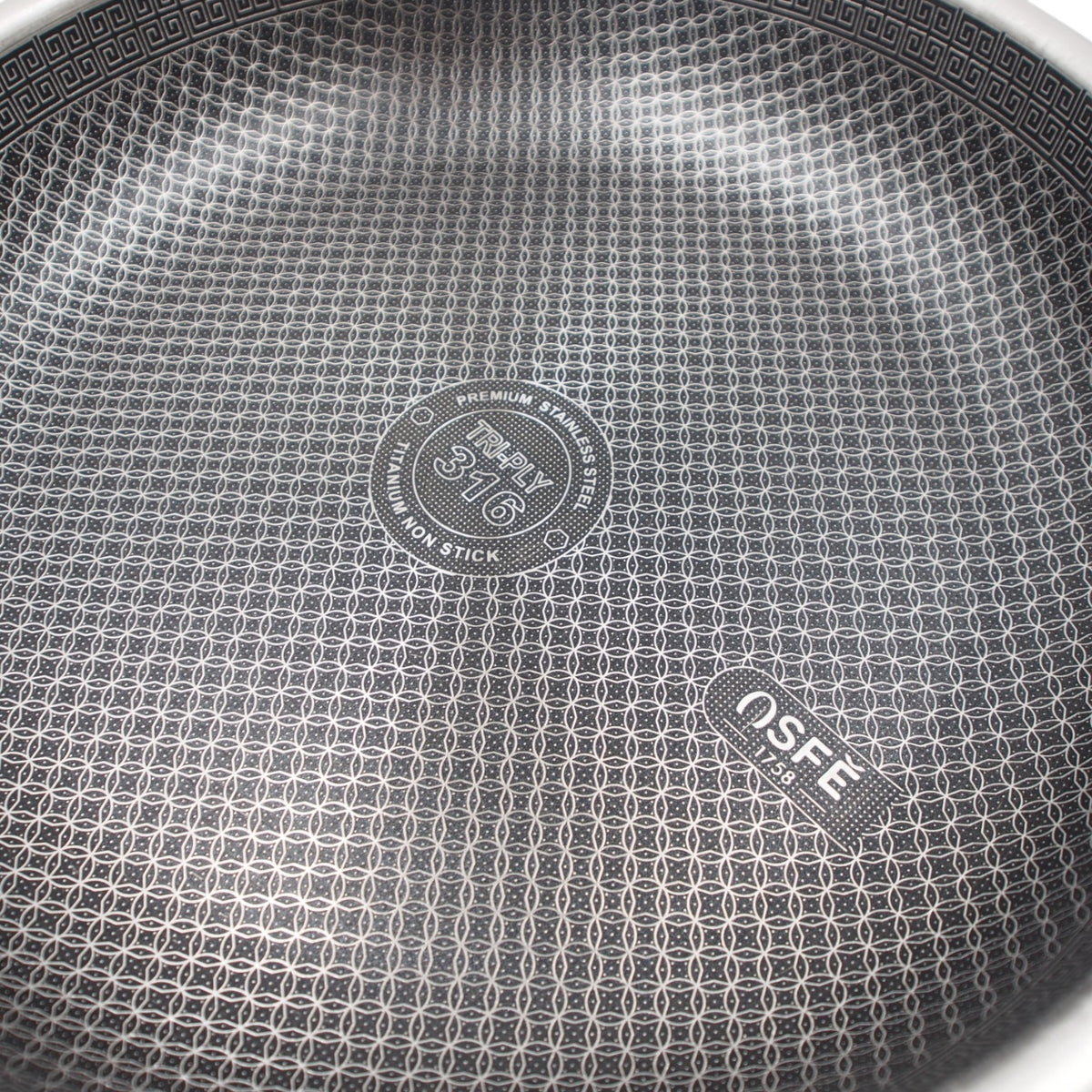Nerūdijančio plieno keptuvė OSFE 316, 26 cm
