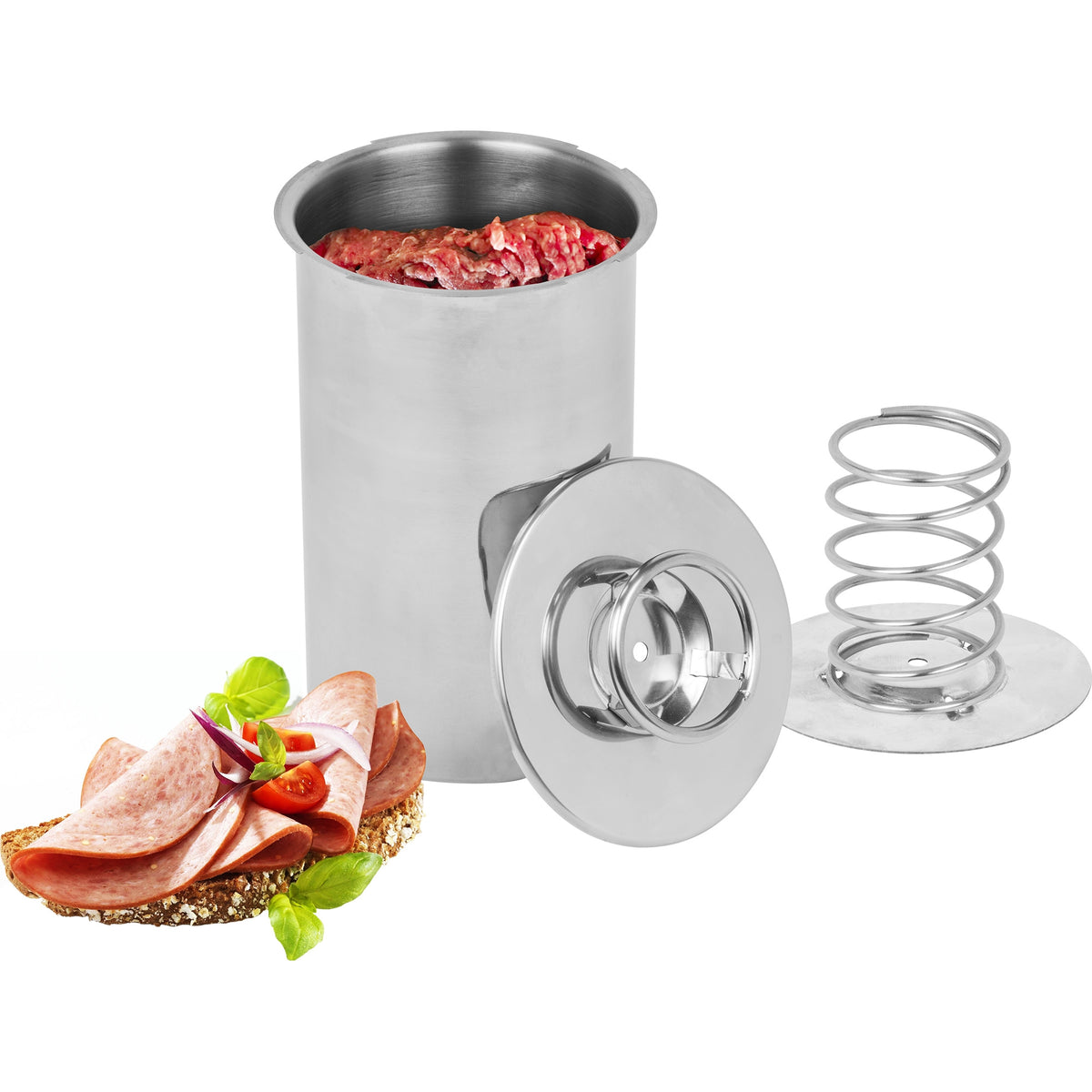 Nerūdijančio plieno kumpio viryklė iki 1,5 kg